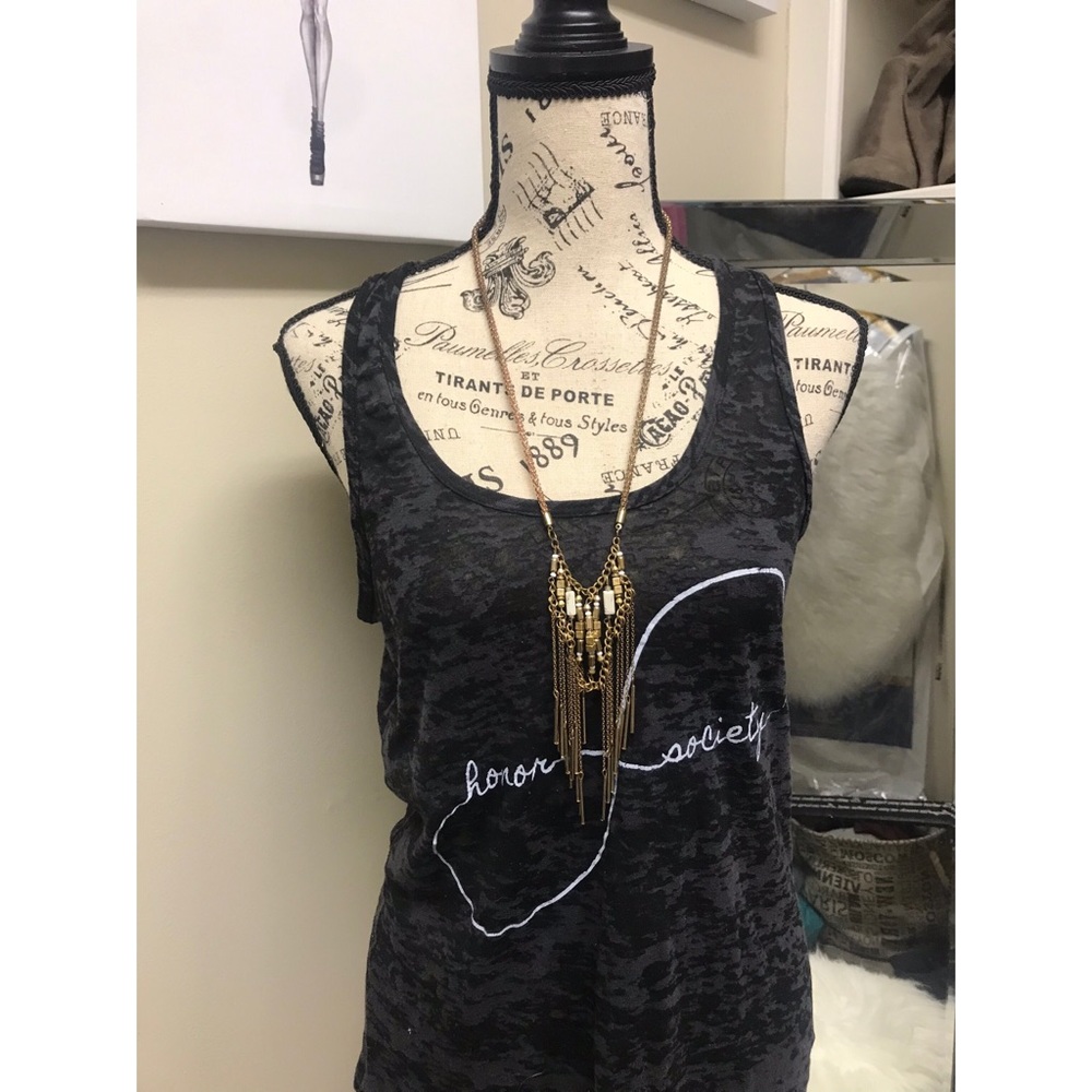 Long Gold Necklace